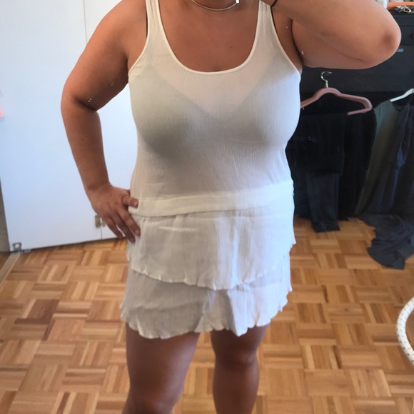 BCBGeneration white Dress Size L - Picture 5 of 5